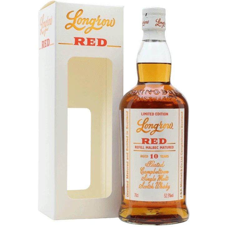 Longrow Red 10 Year Old Refill Malbec Finish Scotch Whisky