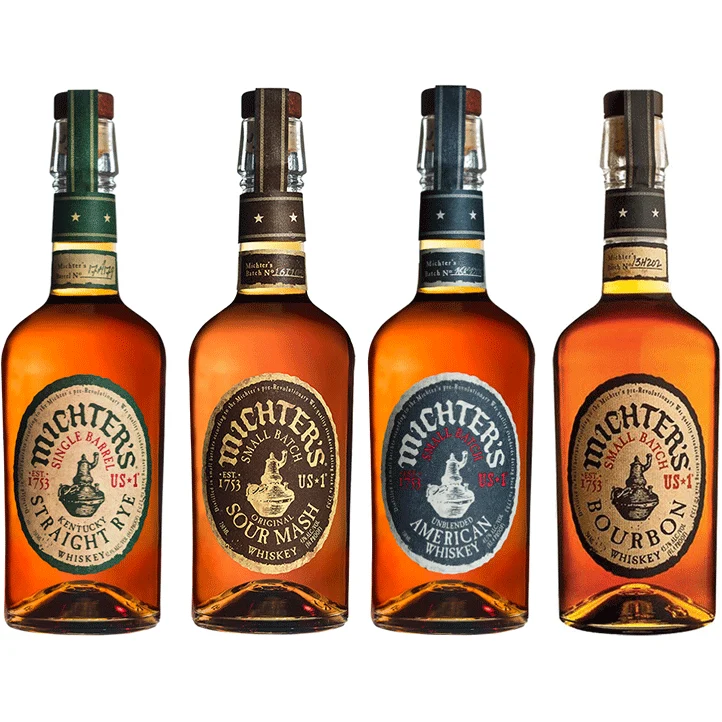 Michter's US1 Kentucky Straight Rye, Sour Mash Whiskey, American Whiskey and Bourbon Bundle