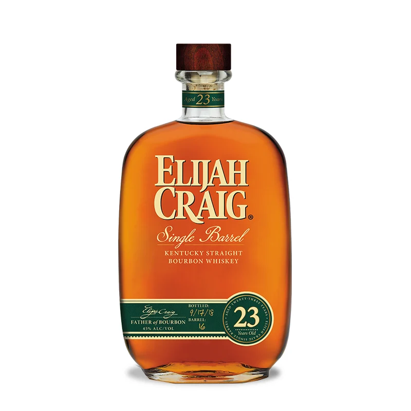Elijah Craig 23 Year Old Single Barrel