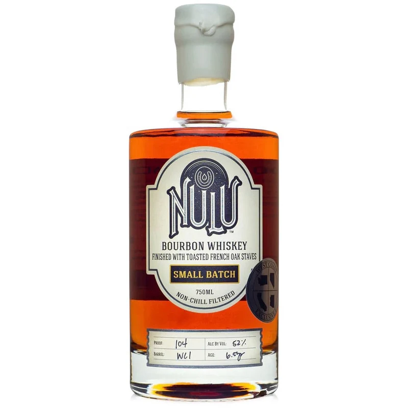 Nulu Small Batch "Toasted French Oak" Bourbon Whiskey "West Coast 1"