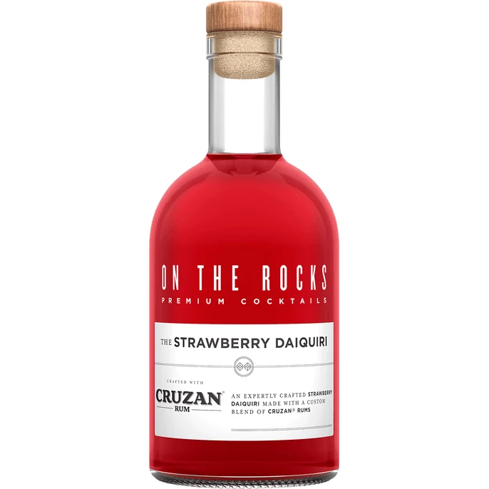 On The Rocks Strawberry Daiquiri Ready to Drink Cocktail 375 ml
