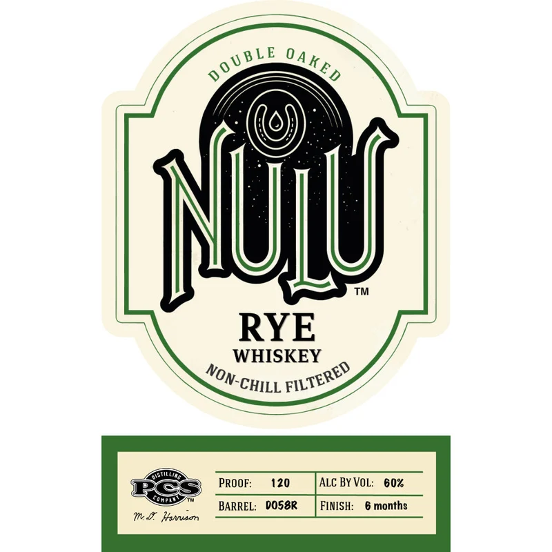 Nulu Double Oaked Rye Whiskey Batch WC3 'West Coast Exclusive'