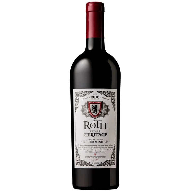 Roth Estate Red Wine Heritage Limited Release Sonoma County