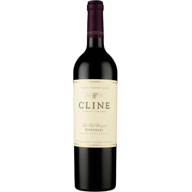 Cline Zinfandel Single Vineyard Series Live Oak Vineyard Contra Costa County