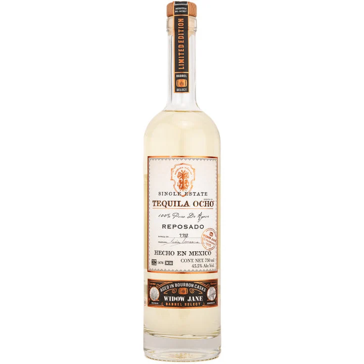 Tequila Ocho "Widow Jane Barrel Select" Tequila Reposado 750ml