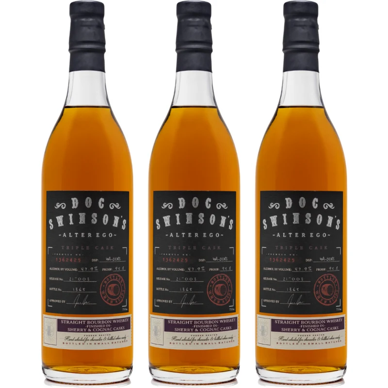 Doc Swinson's Alter Ego Bourbon 3 pack