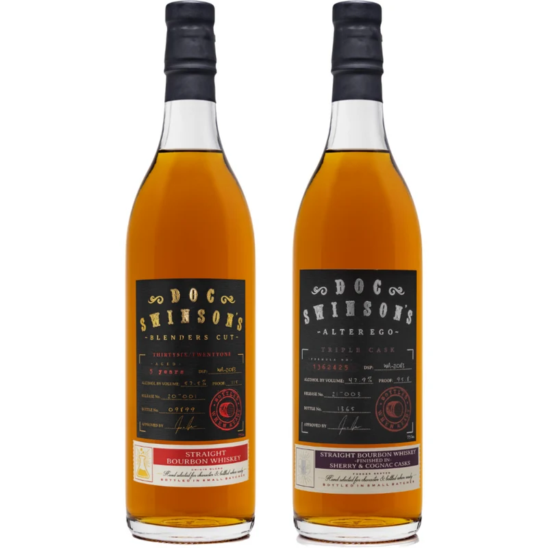 Doc Swinson's Alter Ego Bourbon + Blender Cut Bourbon