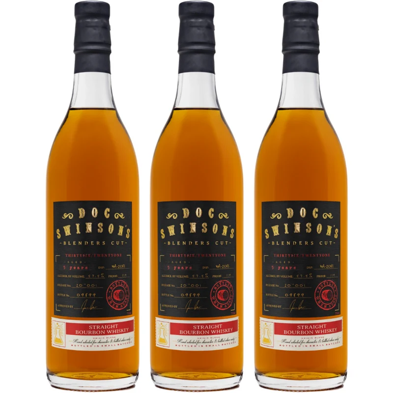 Doc Swinson's Blender Cut Bourbon 3 Pack