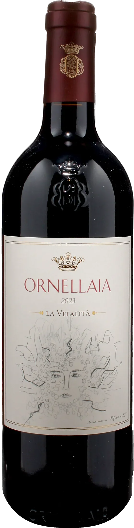 Ornellaia Bolgheri Rosso Superiore La Vitalita Etichetta d'Artista 2023