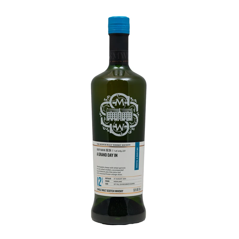 Old Pulteney 12 Year Old SMWS A Grand Day In 52.51 Single Malt Whisky 55.1%