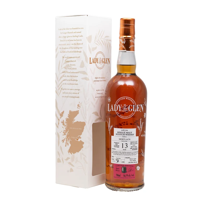 Mortlach 2013 13 Year Old Whisky Single Cask #5753 Lady Of The Glen 56.5%