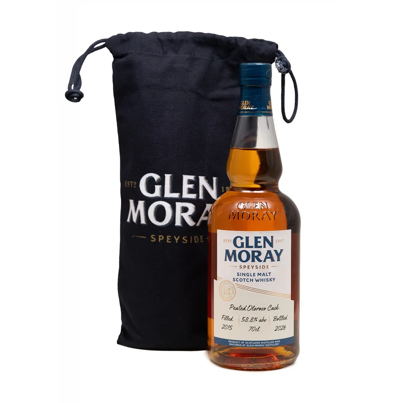 Glen Moray 2015 Peated Oloroso Single Cask Whisky 58.8%