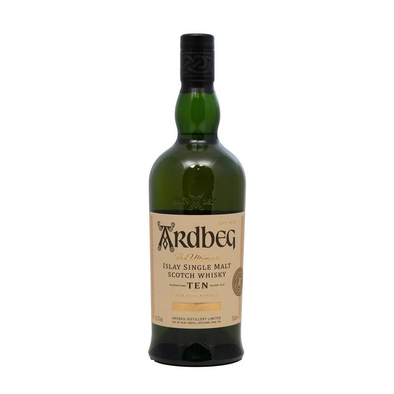 Ardbeg Ten Years Old Cask Strength Single Malt Whisky 61.7%