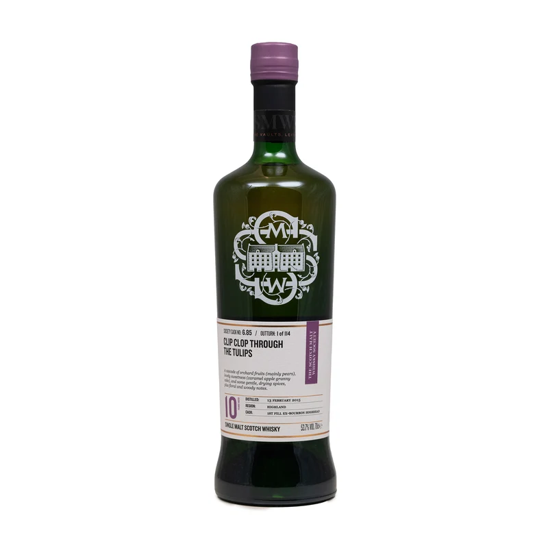 Macduff 10 Year Old SMWS Clip Clop Through The Tulips 6.85 Single Malt Whisky 53.7%