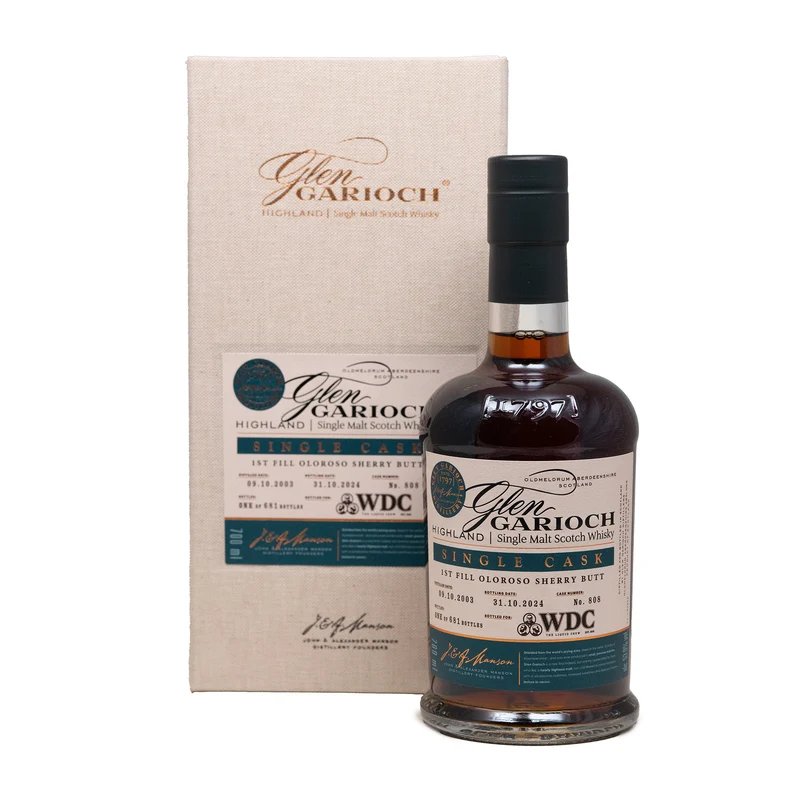 Glen Garioch 2003 21 Year Old Single Malt Whisky Cask #808 53.9%