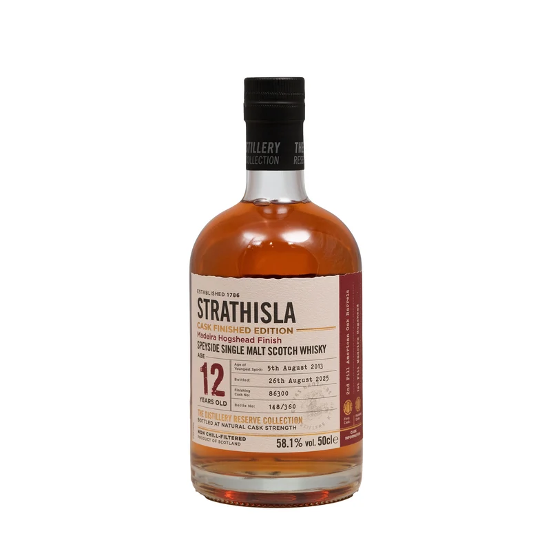 Strathisla 2013 12 Year Old Madeira Hogshead Finish Single Cask #86300 58.1%