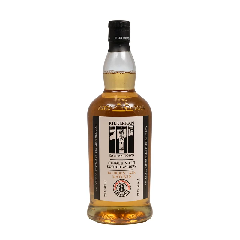 Kilkerran 8 Year Old Single Malt Whisky Bourbon Cask Matured 57.7%