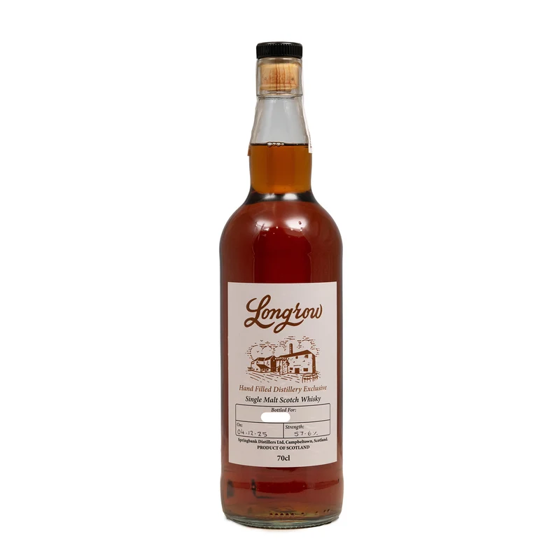 Longrow 2025 Hand Filled Distillery Release Single Malt Whisky 57.6%