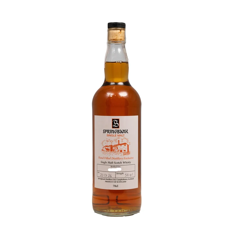 Springbank 2026 Hand Filled Distillery Release Single Malt Whisky 58.4%