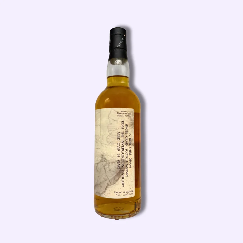 Invergordon 34 Year Old Single Grain Scotch Whisky Thompson Bros 40.1%