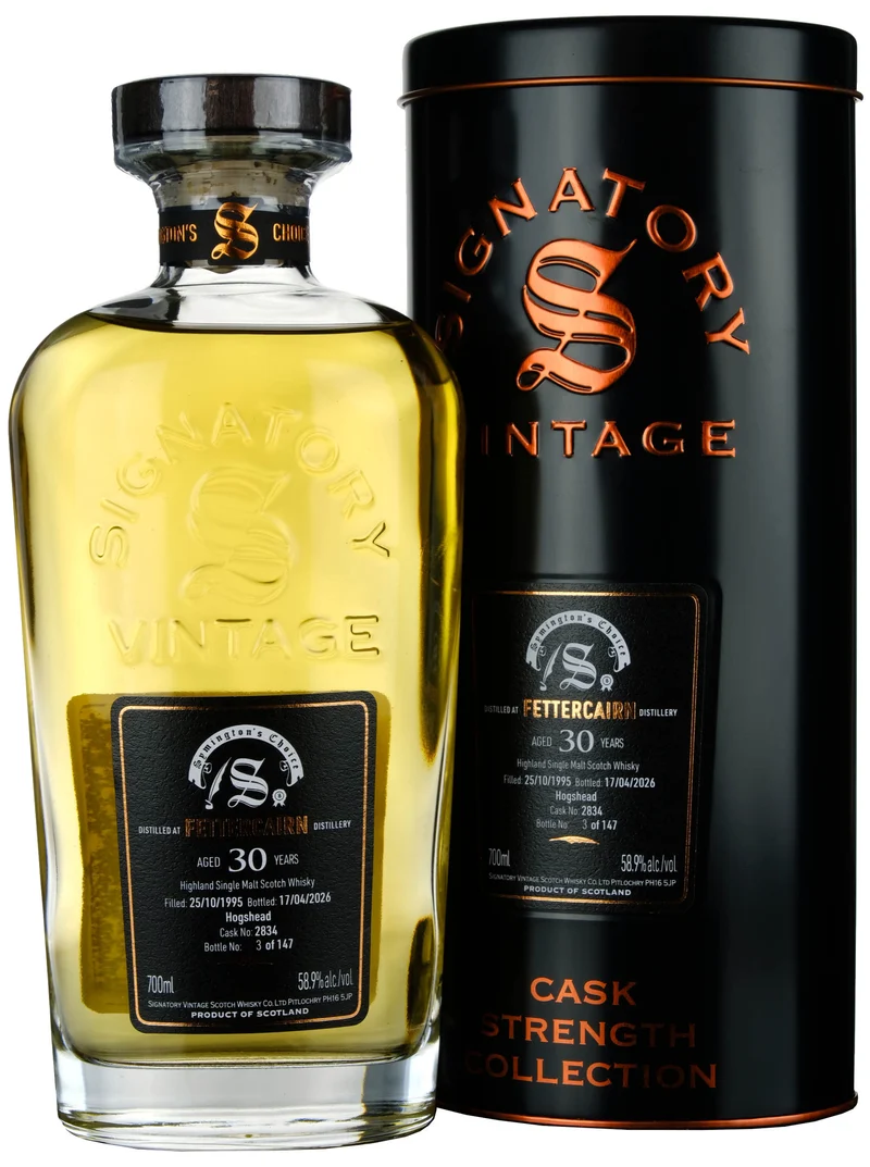 Fettercairn 1995-2026 | 30 Year Old Signatory Vintage Symington's Choice Single Cask 2834