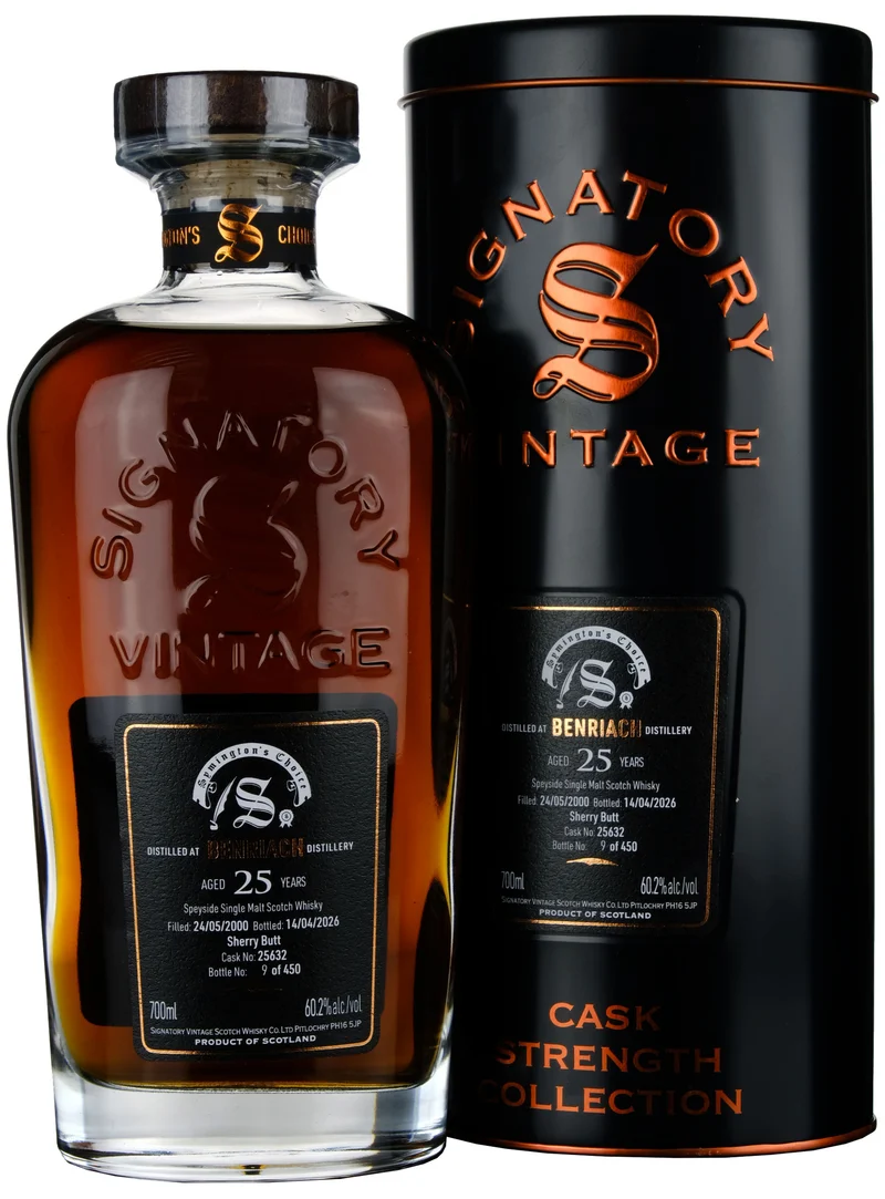 Benriach 2000-2026 | 25 Year Old Signatory Vintage Symington's Choice Single Cask 25632