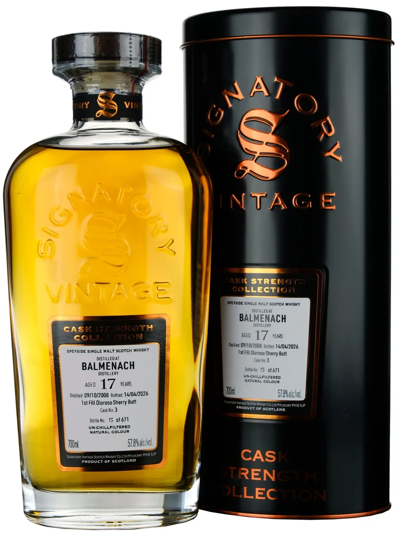 Balmenach 2008-2026 | 17 Year Old Signatory Vintage Cask Strength Collection Single Cask 3
