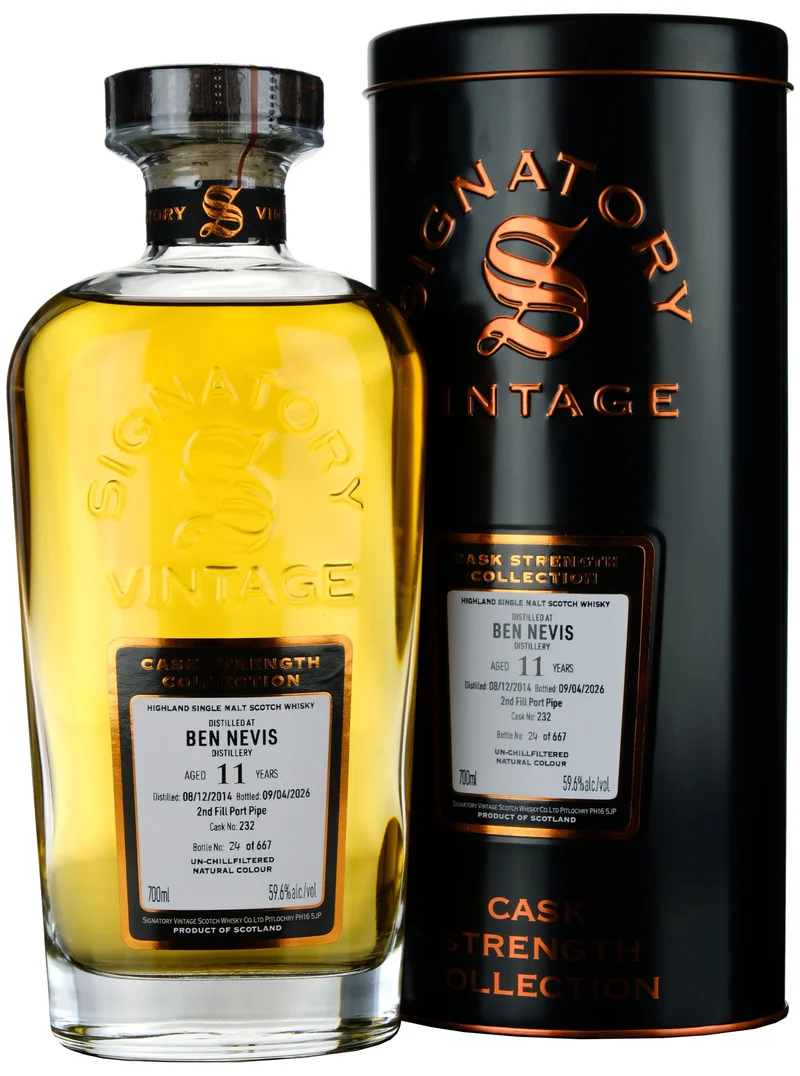 Ben Nevis 2014-2026 | 11 Year Old Signatory Vintage Cask Strength Collection Single Cask 232