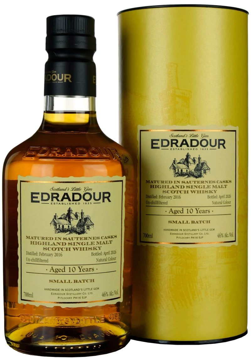 Edradour 2016-2026 | 10 Year Old Small Batch Sauternes Casks