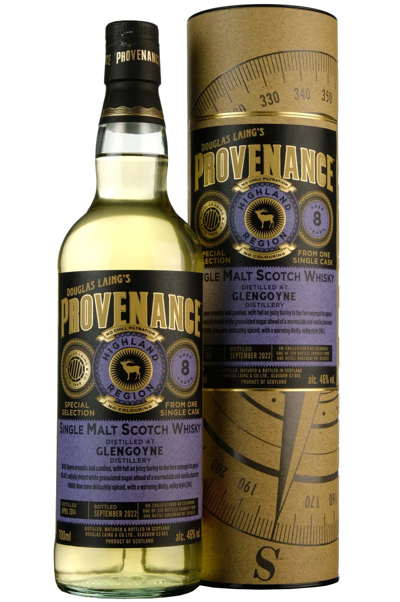 Glengoyne 2014-2022 | 8 Year Old Douglas Laing Provenance Single Cask DL16333