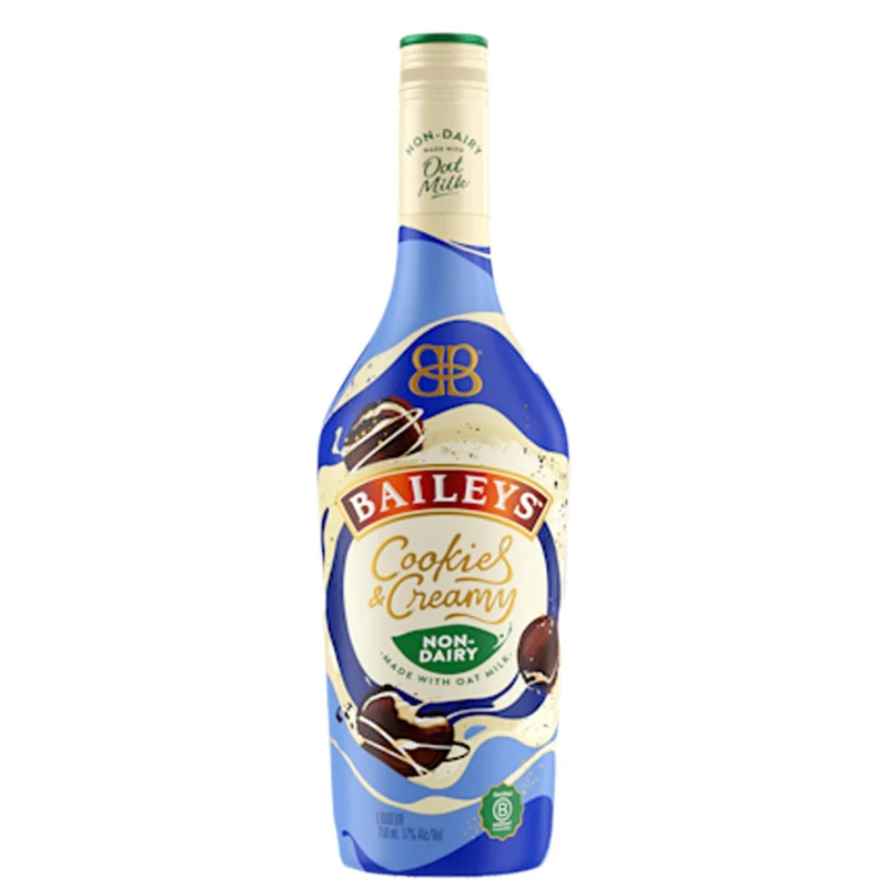 Baileys Cream Liqueur Cookie & Cream Non-Dairy Made With Oat Milk