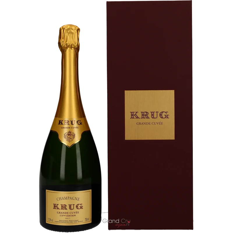 Champagne Krug Grande Cuvee Brut Edition 173 in Giftbox