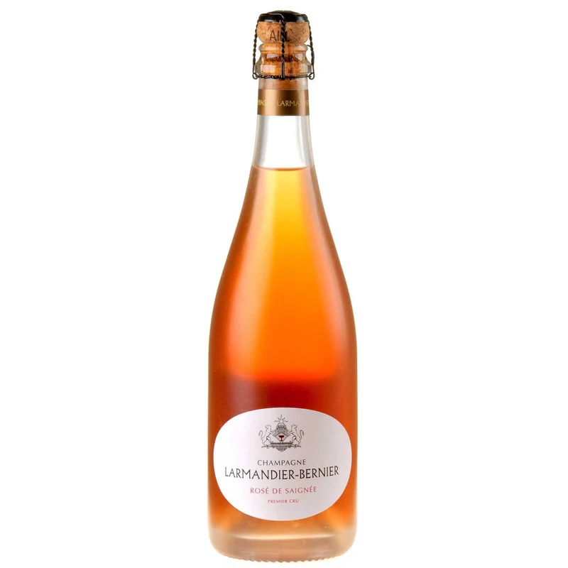 Larmandier-Bernier Champagne Rosé de Saignée Premier Cru Extra Brut Bio white