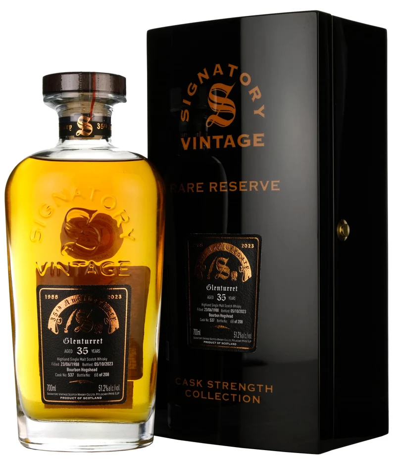 Glenturret 1988-2023 | 35 Year Old Signatory Vintage 35th Anniversary Single Cask 537