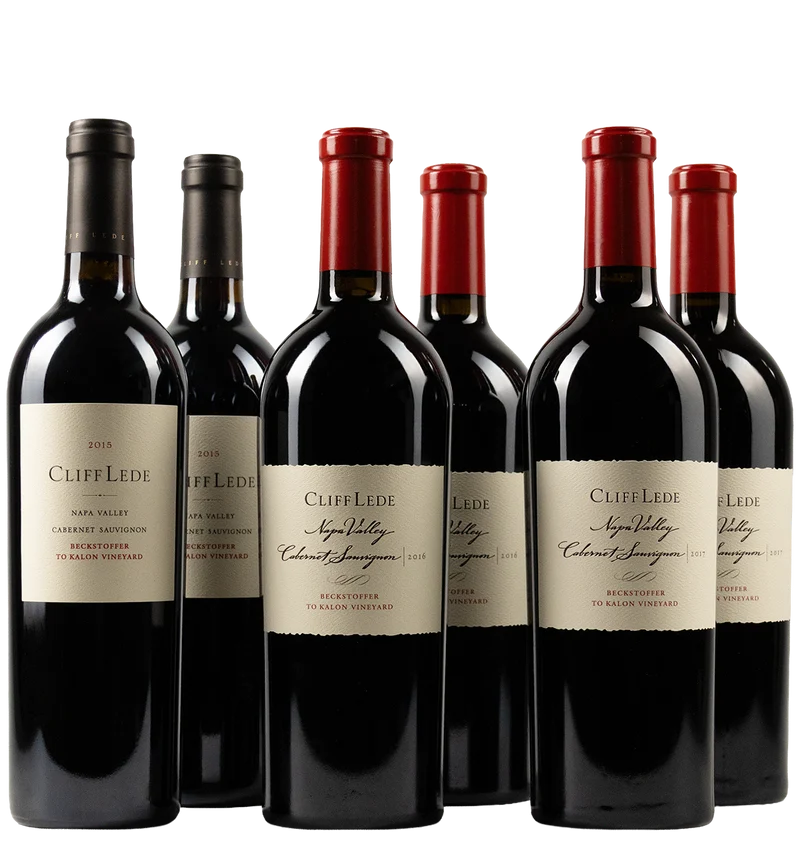 Cliff Lede Cabernet Sauvignon Beckstoffer To Kalon Vineyard 2015, 2016 & 2017