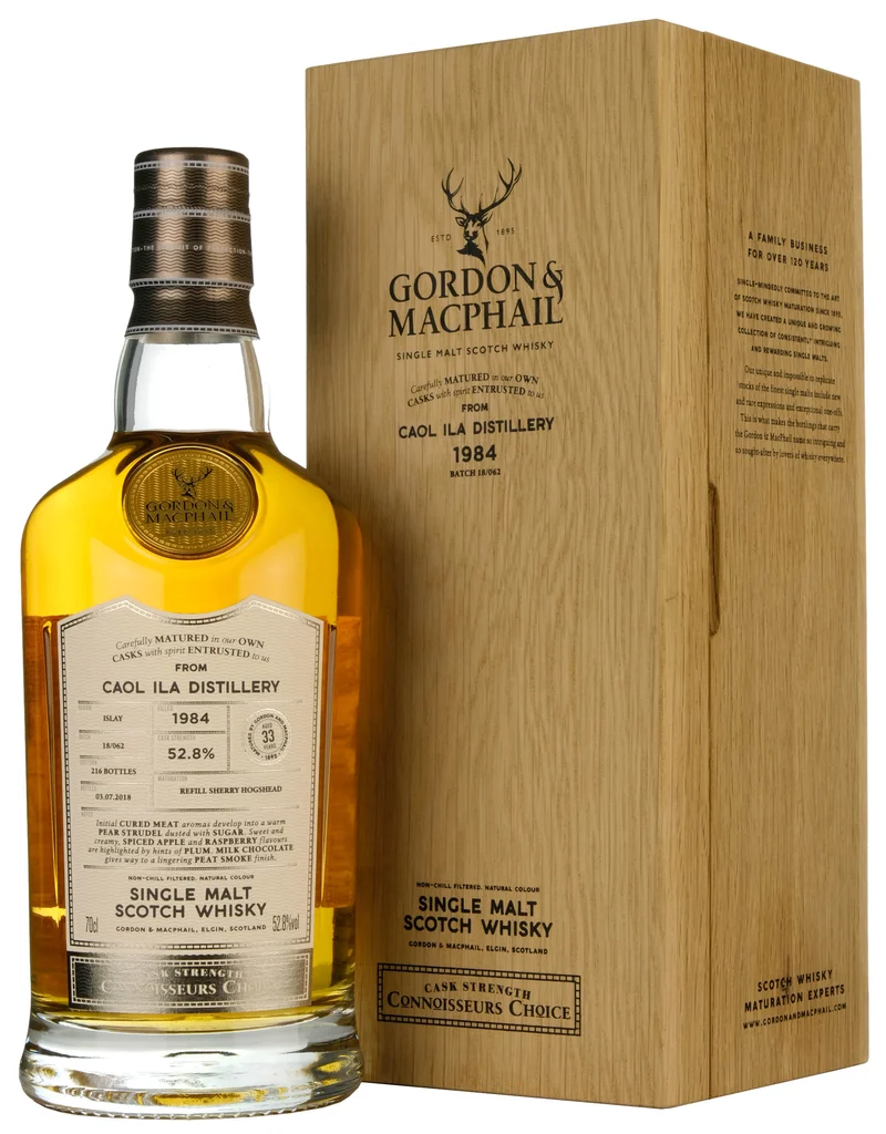 Caol Ila 1984-2018 | 33 Year Old Gordon & MacPhail Connoisseurs Choice Single Cask 6078
