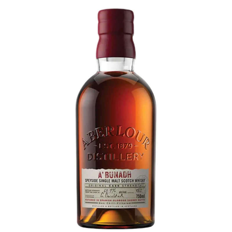 Aberlour Single Malt Scotch A'bunadh Matured In Spanish Oloroso Sherry Butts