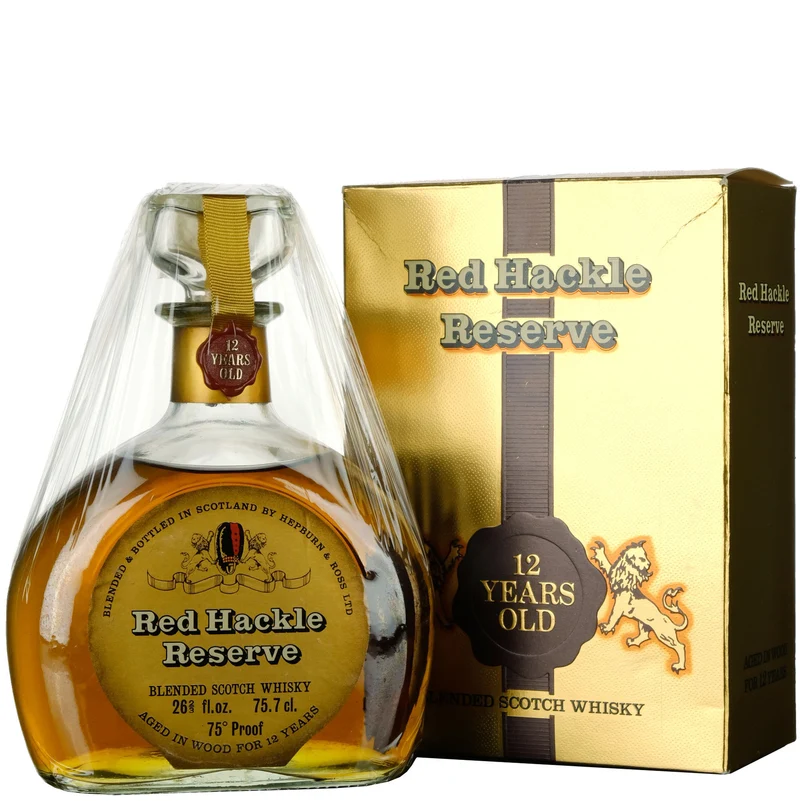 Red Hackle Reserve 12 Year Old 1970s