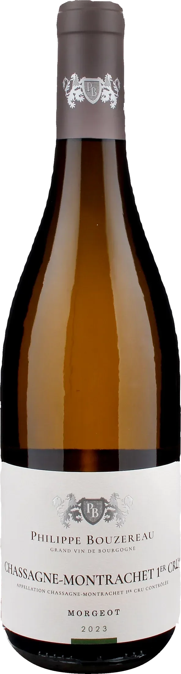 Philippe Bouzereau Chassagne Montrachet 1er Cru Abbaye de Morgeot 2023
