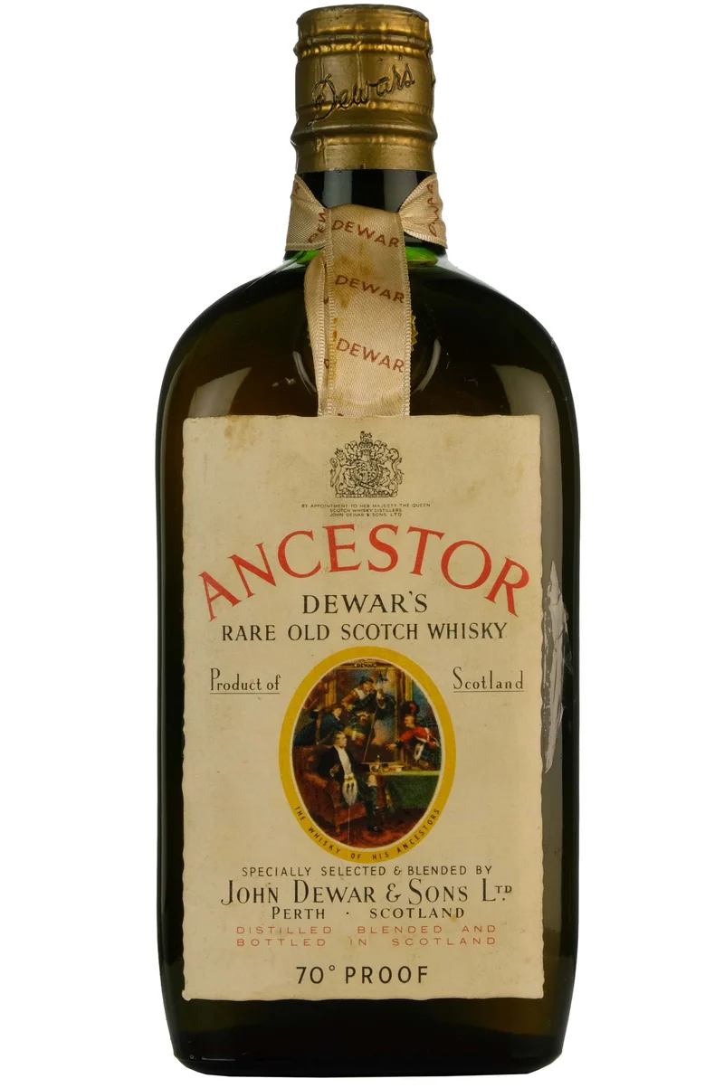 Dewar's Ancestor Bottled 1950s