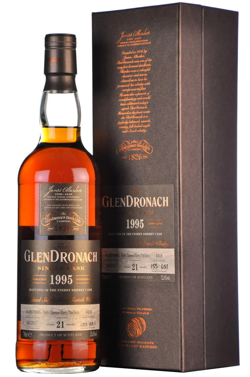 Glendronach 1995-2017 | 21 Year Old | Single Cask 4418 | Batch 15