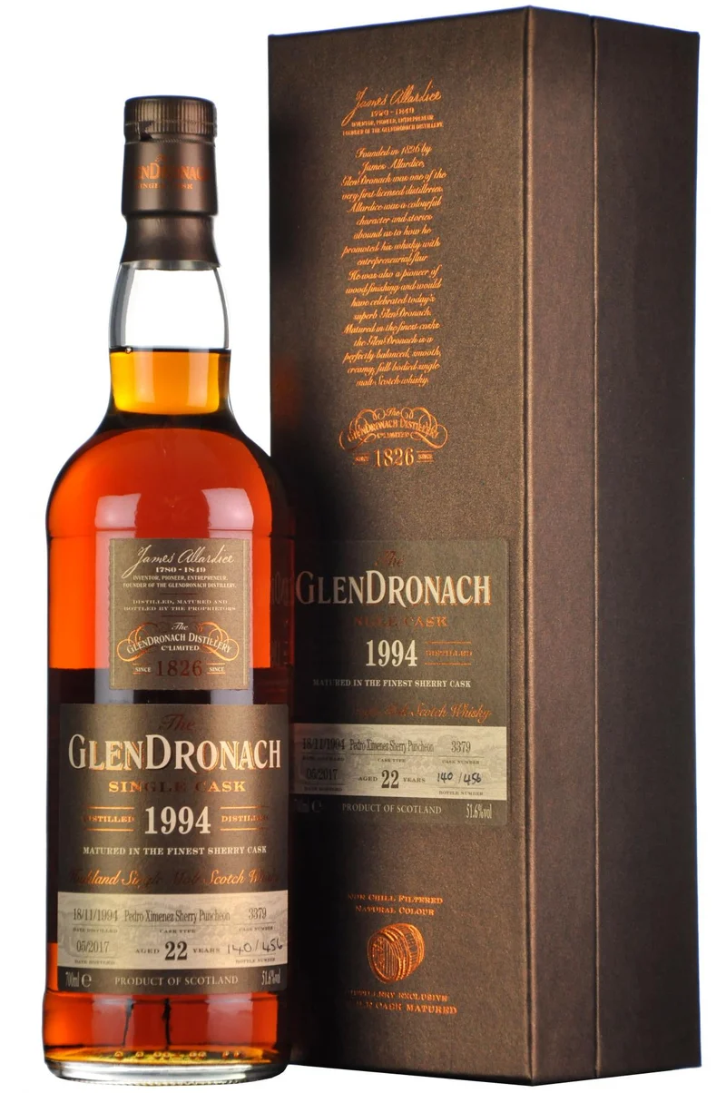 Glendronach 1994-2017 | 22 Year Old | Single Cask 3379 | Batch 15