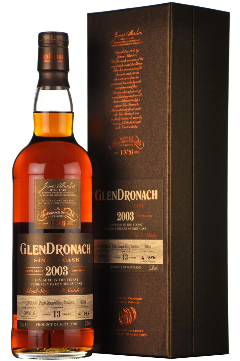 Glendronach 2003-2016 | 13 Year Old | Single Cask 4034 | Batch 14