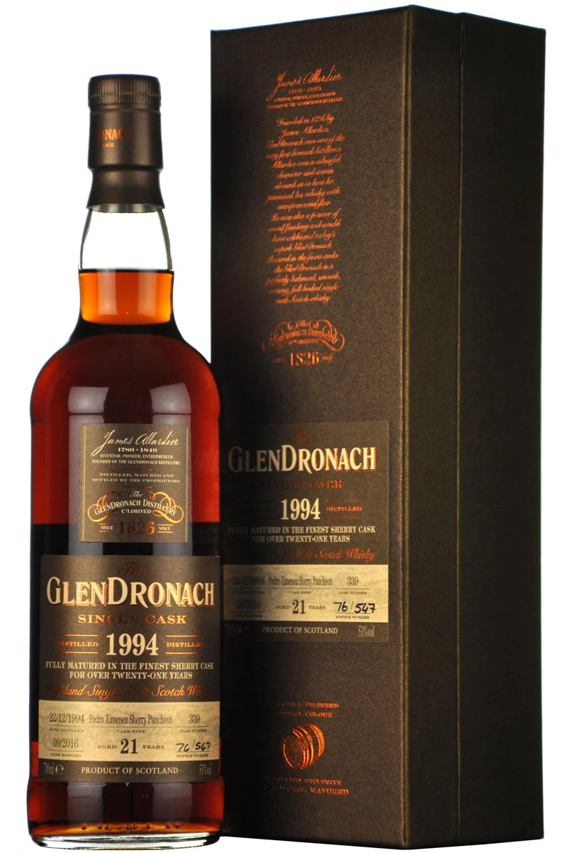 Glendronach 1994-2016 | 21 Year Old | Single Cask 339 | Batch 14