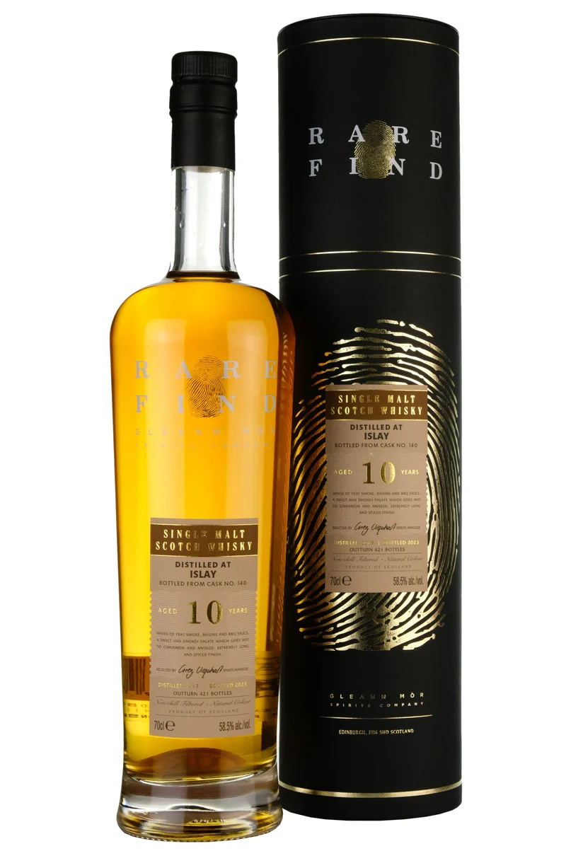 Undisclosed Islay 2013-2023 | 10 Year Old Rare Find Gleann Mor Single Cask 140
