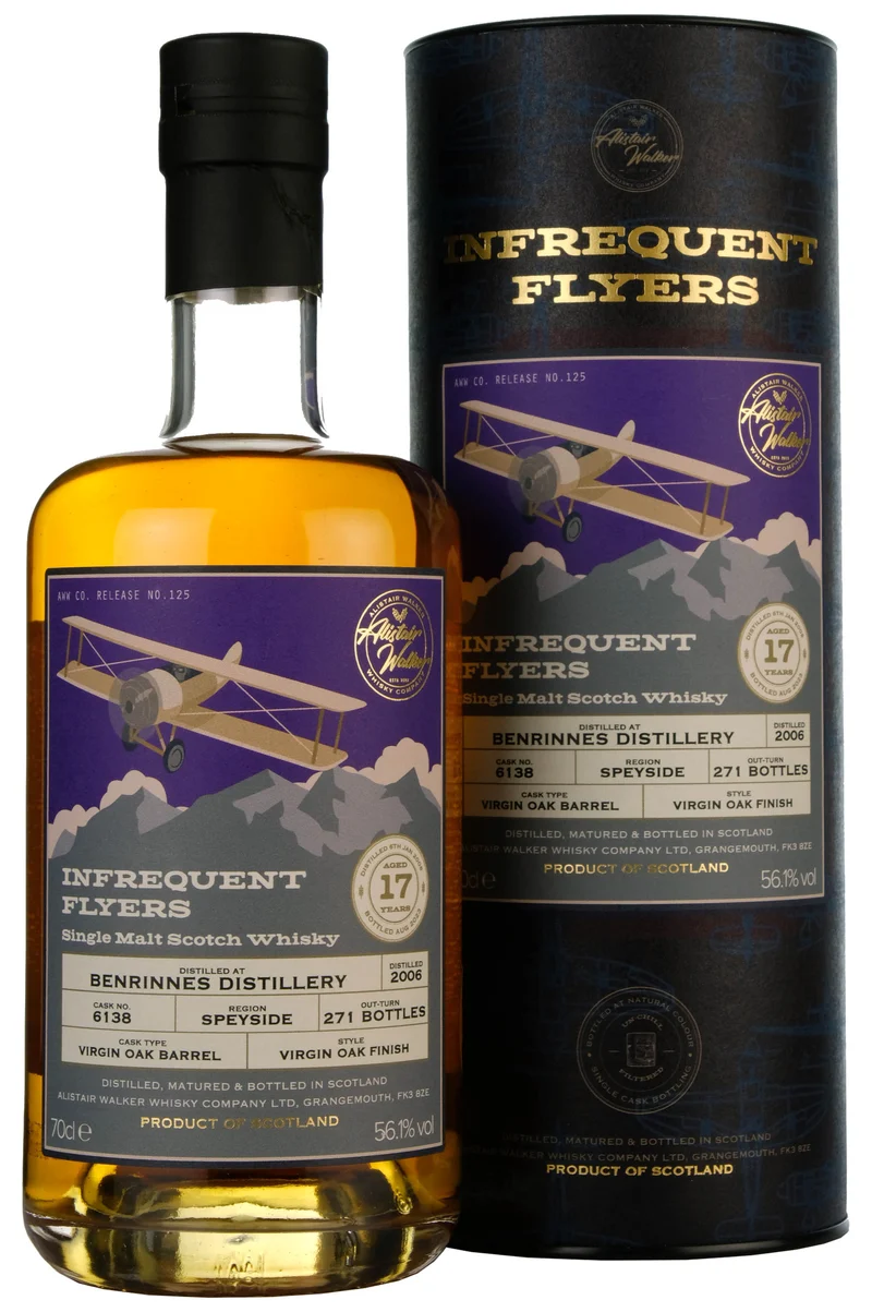 Benrinnes 2006-2023 | 17 Year Old Infrequent Flyers Single Cask 6138