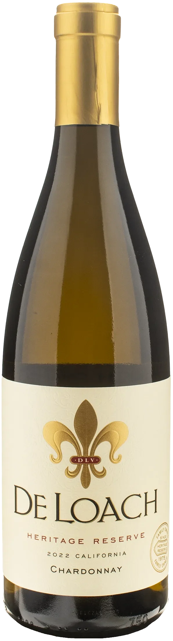 De Loach Winery Chardonnay California Heritage Reserve 2022
