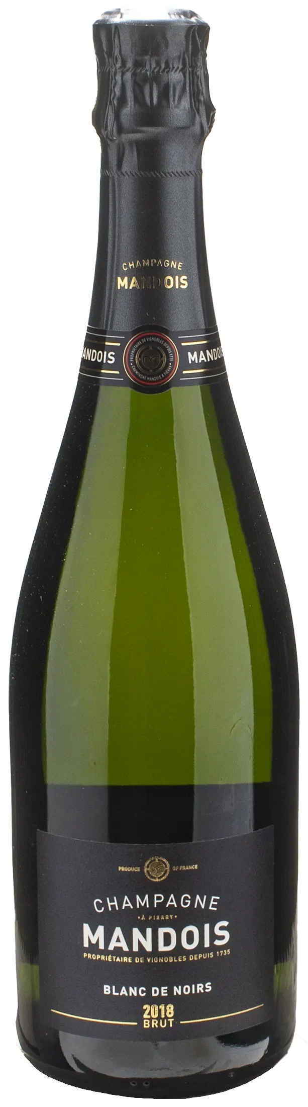 Mandois Champagne Blanc de Noir Brut Millesime 2018