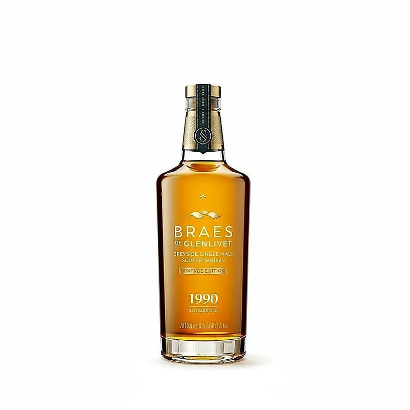 Braes of Glenlivet 32 Year 1990 Vintage Single Malt Scotch Whisky