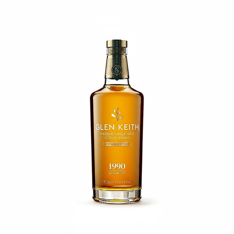 Glen Keith 33 Year 1990 Vintage Single Malt Scotch Whisky